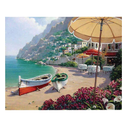 Комплект за рисуване акрил 89680 Плаж