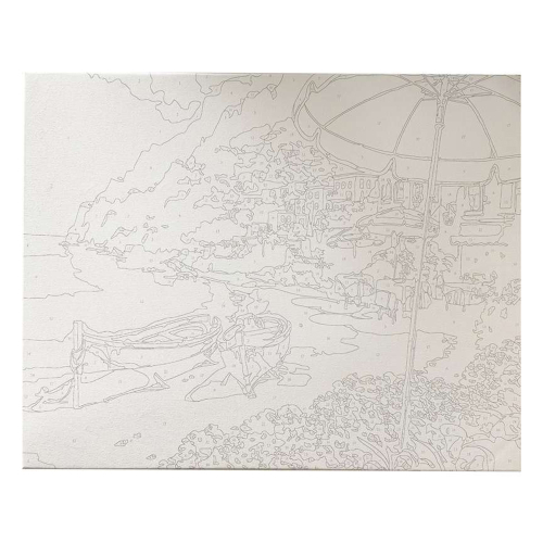 Acrylic painting set 89680 Beach, 1000000000042809 03 