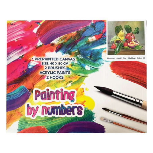 Acrylic painting set 89682 Fruits, 1000000000042811 02 