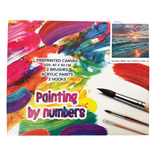 Acrylic painting set 89683 Sea, 1000000000042812 02 