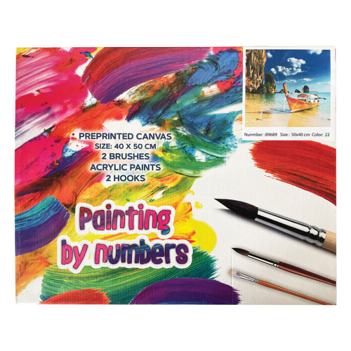 Acrylic painting set 89689 boat, 1000000000041570 02 