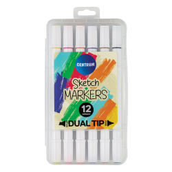 Marker Sketch Centrum 2 tips 12 colours