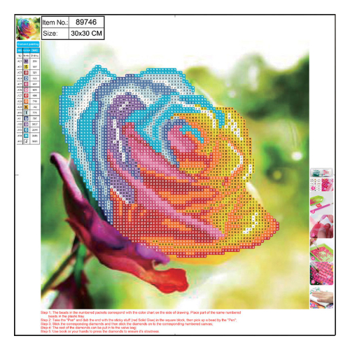 Mosaic Centrum 5D Diamond 89746 30/30 cm, 1000000000042823 02 