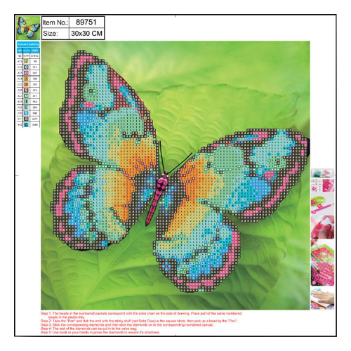 Мозайка Centrum 5D DIAMOND 89751 30/30см, 1000000000042077 02 