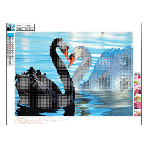 Mosaic Centrum 5D Diamond 89753 30/40cm, 1000000000041578 02 