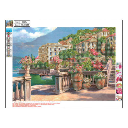 Mosaic Centrum 5D Diamond 89754 30/40cm, 1000000000041579 02 