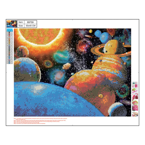 Mosaic Centrum 5D Diamond 89759 40/50cm, 1000000000041581 02 