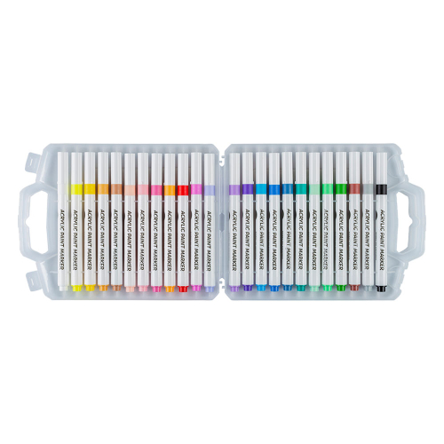 Acrylic markers Centrum 24clrs in box, 1000000000048213 02  — OK Office Acrylic markers Centrum 24clrs in box, 1000000000048213 02