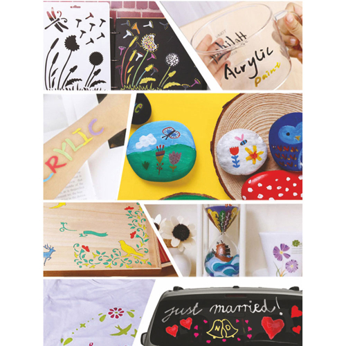 Акрилни маркери Centrum 4мм 12 цвята, 1000000000044298 03 