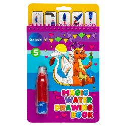 Книжка за оцветяване с вода 15х20см