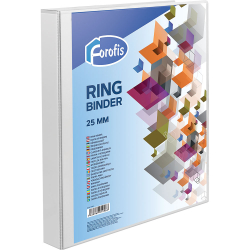 Folder 4D ring 25mm Forofis A4 4cm white