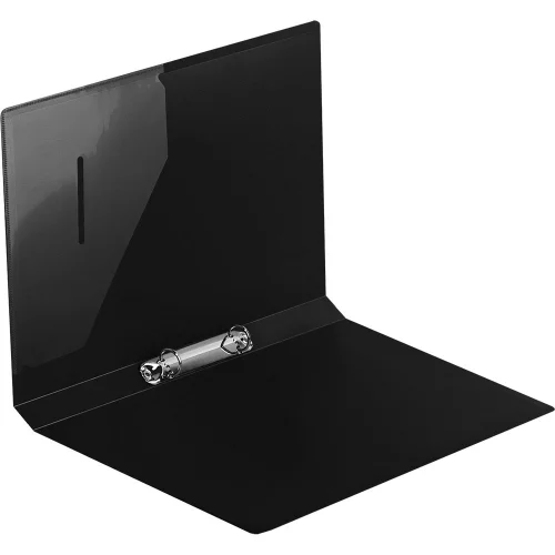 Folder 2 rings Forofis PVC A4 4cm black, 1000000000043194 02 