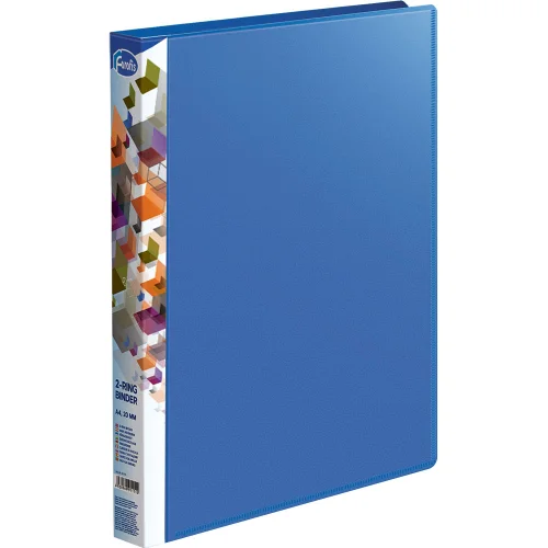 Folder 2 rings Forofis PVC A4 4cm blue, 1000000000043191