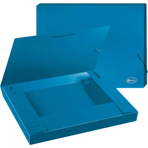 Box with elastic Forofis pvc 3cm blue, 1000000000039929 02 