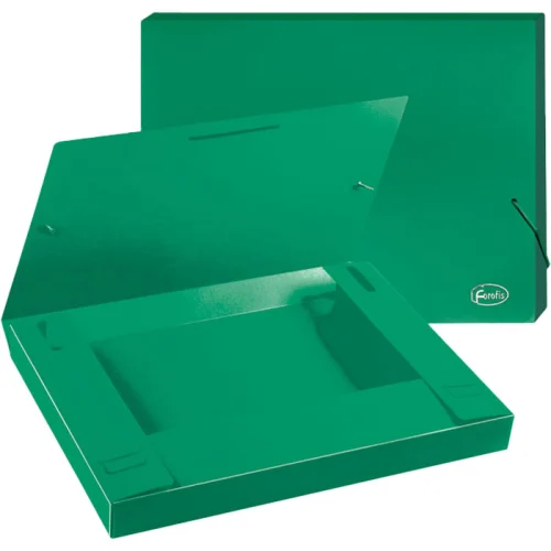 Box with elastic Forofis pvc 3cm green, 1000000000039930 02 
