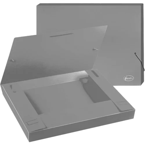 Box with elastic Forofis pvc 3cm grey, 1000000000039932 02 