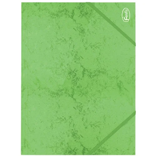 Flat file Forofis 3 lid elastic green, 1000000000039943