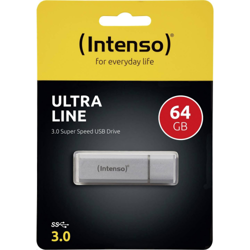 Памет USB Intenso 3.2 64GB Ultra Line, 2004034303016532 03  — OK Office Памет USB Intenso 3.2 64GB Ultra Line, 2004034303016532 03
