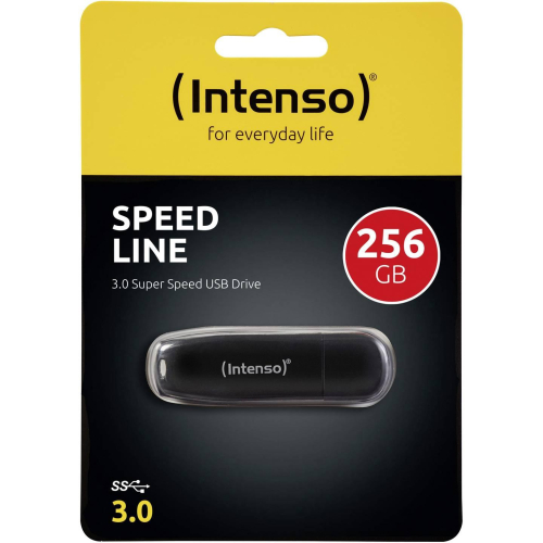 Intenso USB Flash Drive 3.2 256GB Speed Line, 2004034303022090 03 