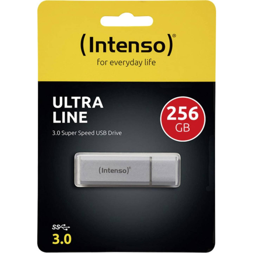 Памет USB Intenso 3.2 256GB Ultra Line, 2004034303028658 02  — OK Office Памет USB Intenso 3.2 256GB Ultra Line, 2004034303028658 02