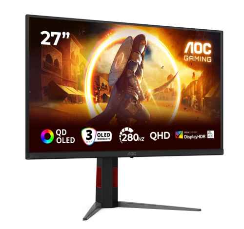 Геймърски монитор AOC Q27G4ZD, 27' QD-OLED 2560x1440, 2004038986183161 02 