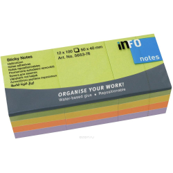 Stiky notes Info Spring 50/40 12*100 sh