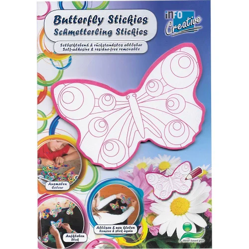 Butterfly for coloring Info red 25p, 1000000000034813 02 