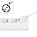 Hama 3-Way Power Strip, with child protection, 5 m, white, 2004047443138422 07 