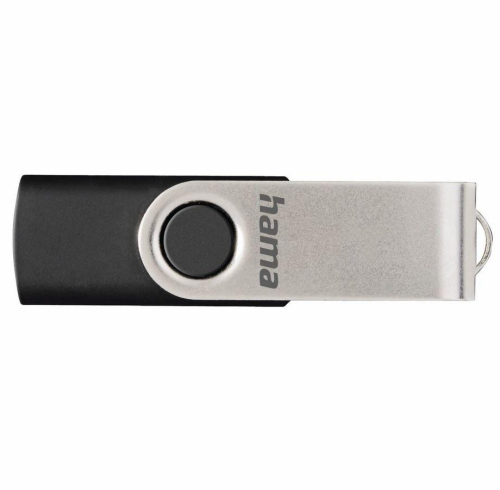 Hama USB 2.0 Rotate 32GB black/silver, 2004047443161215 03 