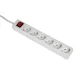 Power Strip HAMA 108833 ,6-way with switch 5m,white, 2004047443171603 10 