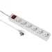 Power Strip HAMA 108833 ,6-way with switch 5m,white, 2004047443171603 10 