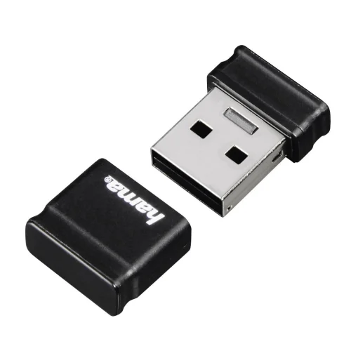 Памет USB 2.0 64GB Hama Smartly черен, 2004047443231208