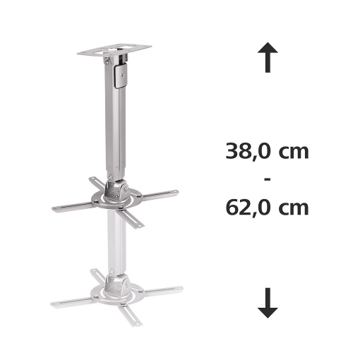 Hama ceiling stand multimedia M 62 cm, 1000000000023679 02  — OK Office Hama ceiling stand multimedia M 62 cm, 1000000000023679 02