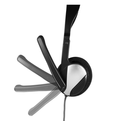 Hama Essential HS-P100 Headphones, Black, 2004047443303554 02 