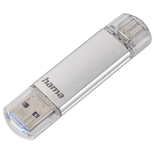 Памет USB 3.1/Type-C 16GB Hama C-Laeta сребрист, 2004047443310552