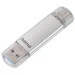 Памет USB 3.1/Type-C 16GB Hama C-Laeta сребрист, 2004047443310552 10 