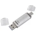Памет USB 3.0/3.1 към Type-C 64GB Hama C-Laeta сребрист, 2004047443310606 03 
