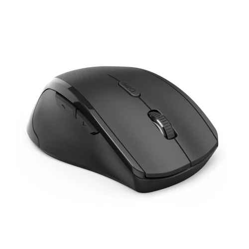 Безжична мишка HAMA Riano 182645, Лява ръка, USB, черен, 2004047443370853 02 