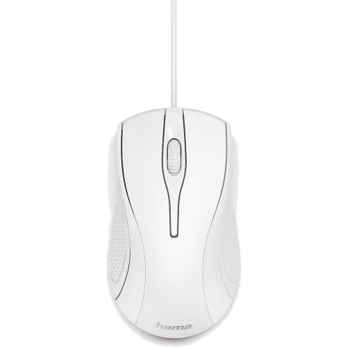Мишка Hama MC-200 оптична USB бяла, 1000000000031394