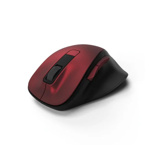 Hama 'MW-500' Optical 6-Button Wireless Mouse, red/black, 2004047443373724