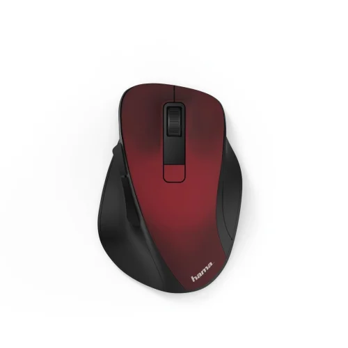 Hama 'MW-500' Optical 6-Button Wireless Mouse, red/black, 2004047443373724 02 