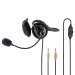 Hama NHS-P100 Headphones, Black, 2004047443411761 04 