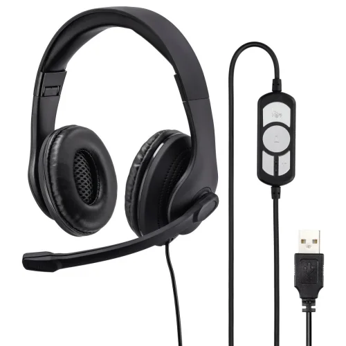 Hama headphones + mic HS-USB300 USB, 1000000000038787 06 