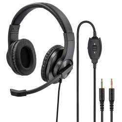 Hama headphones + mic HS-P300 2X3.5mm