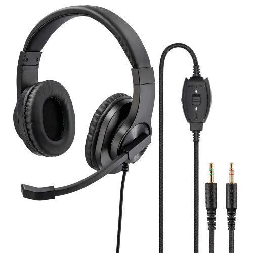 Hama headphones + mic HS-P300 2X3.5mm, 1000000000038788