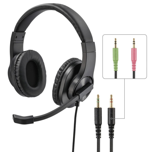 Hama headphones + mic HS-P300 2X3.5mm, 1000000000038788 12  — OK Office Hama headphones + mic HS-P300 2X3.5mm, 1000000000038788 12