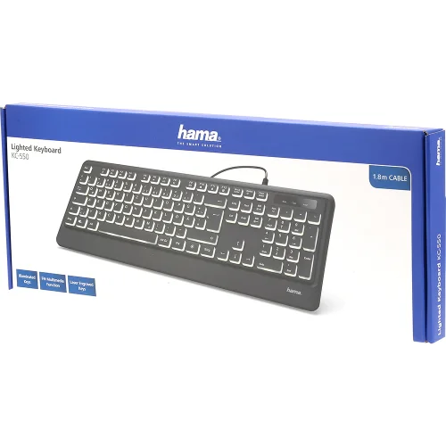 Hama KC550 keyboard backlight 1.8m, 1000000000038016 02 