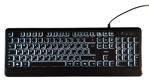 Клавиатура Hama KC550 подсветка 1.8м, 1000000000038016 08 
