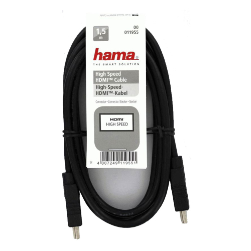 HDMI / HDMI cable Hama M / M 1.5m 1080P, 1000000000021646 02 