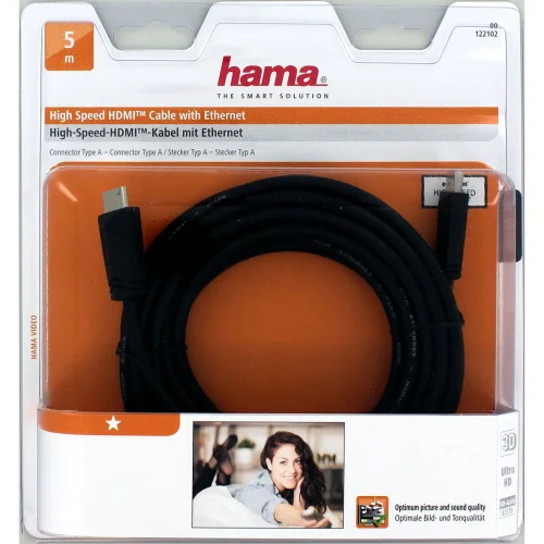 HDMI / HDMI cable Hama M / M 5m 1080P, 1000000000022554 02 